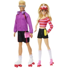 Набор кукол Barbie Fashionistas Барби и Кен На роликах вдвоем (HXK90): Производитель Barbie