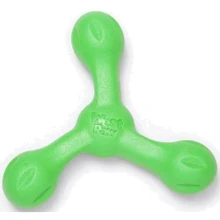 Игрушка для собак West Paw Skamp Large J.Green Три лепестка зеленый 22 см (BZ031JGR): Производитель West Paw