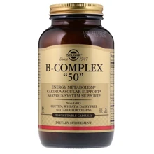 Solgar B-Complex "50" 250 Vegetable Capsules: Тип Витамин B