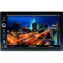 CYCLON MP-7017 GPS: Формфактор 2 DIN (универсальная)