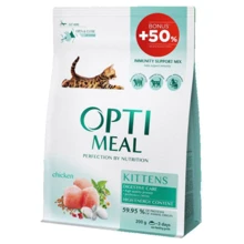 Сухой корм Optimeal Kittens для котят с курицей 200+100 6x0.3 кг (4820215362542): Тип Сухой корм