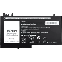 Батарея для ноутбука PowerPlant DELL Latitude 12 Series (NGGX5) 11.4V 3000mAh: Сумісність DELL Latitude 12 Series DELL Latitude 12 5000 Series DELL Latitude 12 5000 Series E5270 DELL Latitud
