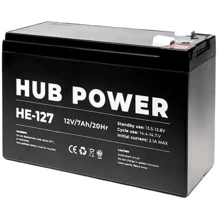 Hub Power 12V 7 Ah (HE-127): Тип Аккумулятор