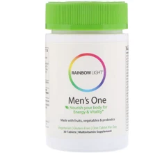 Rainbow Light Just Once Men's One Food-Based Multivitamin 30 Tabs Вітаміни для чоловіків: Тип мультивітаміни