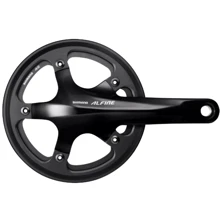 Шатуни Shimano FC-S501 ALFINE, інтегрована вісь, 170мм, 39т, з компонентом. кареткою (EFCS501CA9C1L): Кількість зірок 1