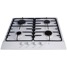 Варочная поверхность газовая CEZARIS СГ 1000-10 White (Алеся): Расположение панели спереди