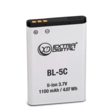 Аккумулятор Аккумулятор ExtraDigital for Nokia BL-5C (1100 mAh) - BMN6274: Производитель ExtraDigital
