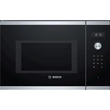 Встраиваемая микроволновая печь Bosch BFL554MS0: Цвет нержавеющая сталь