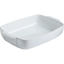 Pyrex Signature 35x25см, белый (SG35RR1): Крышка Нет