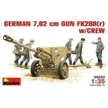 Модель Miniart Германская пушка 76,2mm с расчетом FK288r (MA35033): Производитель MiniArt