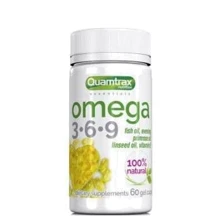 Quamtrax Omega 3-6-9 ,500 mg, 60 Softgels: Форма выпуска Капсулы