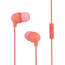 Наушники House of Marley Little Bird Peach (EM-JE061-PH): Тип конструкции вакуумные
