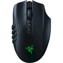 Мышь Razer Naga V2 PRO Black (RZ01-04400100-R3G1): Интерфейс подключения Bluetooth, Wireless