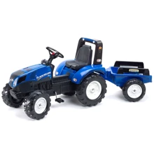 Детский трактор Falk New Holland Синий (3080АВ): Вид трактор
