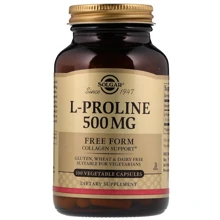Solgar L-Proline 500 mg 100 Vegetable Capsules: Тип Пролин