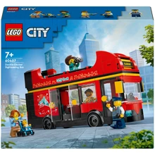 Конструктор LEGO City Красный двухэтажный экскурсионный автобус (60407): Серия City