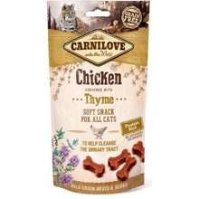 Лакомство для кошек Carnilove Cat Semi Moist Snack с курицей и тимьяном 50 г (8595602527212): Вид Снеки