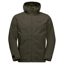 Куртка Jack Wolfskin Cold Canyon Jacket M 1114391-4144 48 серо-зеленая зимняя с капюшоном: Вид Куртки