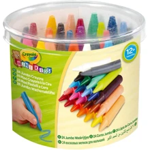 Крейда воскова CRAYOLA Mini Kids для малюків 24 шт (0784): Тип Восковые