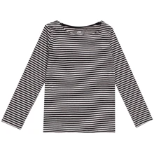 Лонгслив H&M 4337965 98-104 см черно-белый: Пол Девочка
