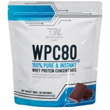 Протеин Bodyperson Labs WPC80 900 g / 30 servings / Сhocolate milkshake: Вид Сывороточные