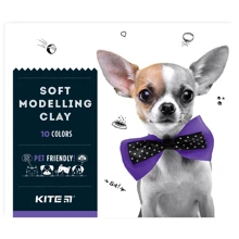Пластилин восковой Kite Dogs 10 цветов 200 г (K22-084): Производитель KITE