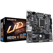 GIGABYTE H610M H DDR4: Оперативна пам'ять 2xDDR4 3200 МГц, до 64 ГБ