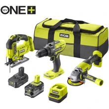 Набор инструментов Ryobi ONE+ RCK183B-242S (5133005384): Тип питания аккумулятор