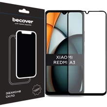 Аксессуар для смартфона BeCover Tempered Glass Black for Xiaomi Redmi A3 4G (711227): undefined undefined