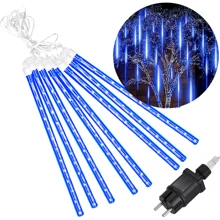 Гирлянда метеоритный дождь Springos 3 м 144 LED CL1215 Blue: Тип Бахрома