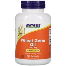 Now Foods Wheat Germ Oil Масло зародышей пшеницы 1130 мг 100 капсул: Форма выпуска Капсулы