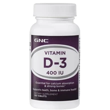 GNC Vitamin D3 400 IU, 100 Tablets: Тип вітамін D