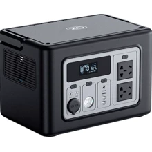 XO Power Station 614Wh 700W Black (PSA-700): Ємність акумулятора, Вт/год 614