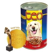 Влажный корм для собак TEO с говядиной 1.25 кг (5906731501180): Тип Влажный корм