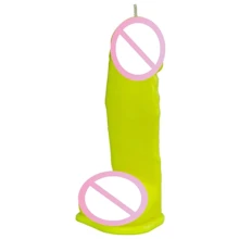 Свеча LOVE FLAME - Dildo L Yellow Fluor, CPS01-YELLOW: Производитель LOVE FLAME