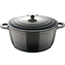 Кастрюля Bergner Excalibur серая 20 см 2.2 л (BG-36100-GY): Тип Кастрюля для запекания