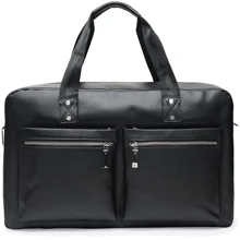Mужская дорожная сумка Ricco Grande черная (K16274-black): Пол Мужской