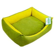 Лежак Luсky Pet Лира-new №1 зелено-желтый 40х50х16 см (555045): Тип Лежак