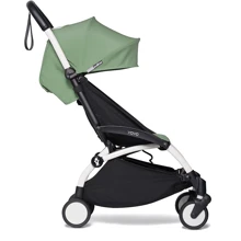 Прогулочная коляска BABYZEN YOYO² Plus 6+ (капюшон, матрасик) Peppermint/Мятный (белая рама): Тип коляски Прогулочная