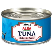 Тунец Alba food кусочками в собственном соку 65 г (8855301219475): Вес нетто 65 г