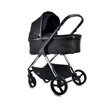 Универсальная коляска 2 в 1 Ibebe Ice 02 (02 BLACK / chrome frame): Тип коляски Универсальная коляска (2-в-1)