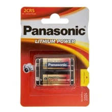 Батарейка Panasonic 2CR-5L BLI 1 LITHIUM (2CR-5L/1BP): Емкость 1,4