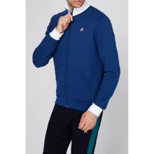 Спортивна кофта Le Coq Sportif Saison 2 FZ Sweat N2 M (2021270-LCS) 46 блакитний: Вид Толстовки