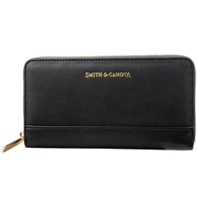 Жіночий гаманець Smith & Canova чорний (FUL-26813-black): Стать жіночий
