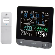 Метеостанція La Crosse LW3101 Wi-Fi Grey: Метео вимірювання Внутренняя температура, Внутренняя влажность, Внешняя температура, Внешняя влажность, Атмосферное давление