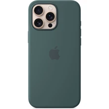 Чехол для iPhone Apple for iPhone 16 Pro Max Silicone Case with MagSafe Lake Green (MA7V4) : Цвет зеленый