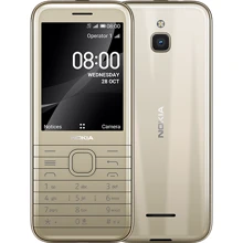 Мобильный телефон Nokia 8000 4G Cintrine/Gold (UA UCRF): Дисплей 2.8 TFT (240 x 320)