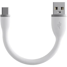 Кабель Satechi USB Cable to USB-C Flexible Charging 15cm White (ST-FCC6W): Тип USB Cable - USB-C