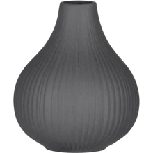 Ваза Ardesto Lucca 11.5х13.5 см сіра (AR38001B): Тип Ваза