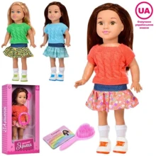Кукла LimoToy Яринка c аксессуарами 3 вида 46 см (M 4662 I UA): Возраст от 3 лет